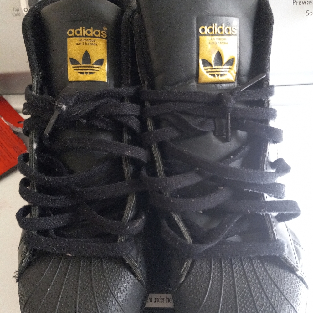Adidas Originals Pro Model Mens 11.5 Black/White/G